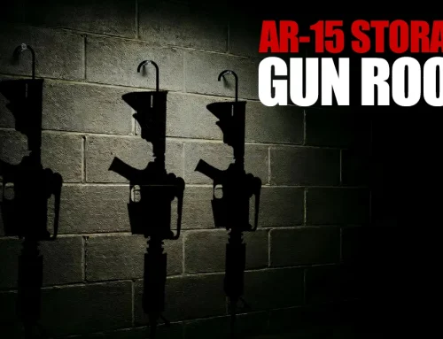 A Gun Room Rifle Hanger Display That Actually Works